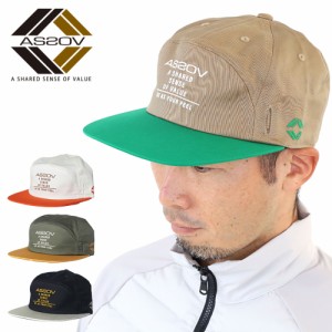 【商品レビューで＋P5％】AS2OV GOLF アッソブゴルフ キャップ 帽子 刺繍 ゴルフシリーズ 6 PANEL EMBROIDERY CAP GOLF 542202 UNBY akz0