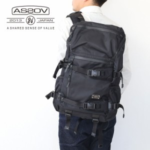 【商品レビューで＋P5％】アッソブ AS2OV CORDURA DOBBY 305D ROUND ZIP BACK PACK バックパック リュックサック PC収納 61409