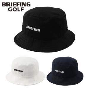 【商品レビューで＋P5％】ポイント10%  ブリーフィング ゴルフ ベーシックハット  BRIEFING MENS BASIC HAT 帽子 ロゴ ブラック ネイビー