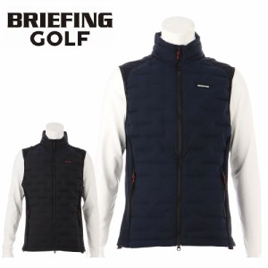 ブリーフィング BRIEFING GOLF MENS HYBRID DOWN VEST ダウンベスト アウター ダウン ハイネック スタンド  BRG233M50 アウトドア