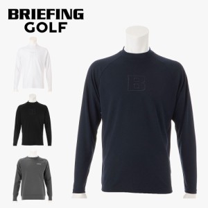 ポイント10倍 ブリーフィング BRIEFING GOLF MENS SIDE LOGO LINE CREWNECK サイド ロゴ ライン クルーネック BRG241M39  ストレッチ ゴ