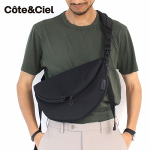 【商品レビューで＋P5％】コートエシエル cote&ciel Hala S-Sleek Nylon-Black ショルダーバッグ ボディバッグ コートアンドシエル cc-28