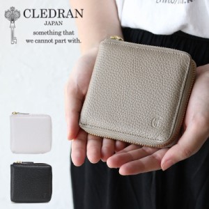 ポイント10倍 クレドラン CLEDRAN SCIE ROUND WALLET サイエ ラウンドウォレット cl3372 折り財布 日本製  男女兼用 レザー 本革 正規品