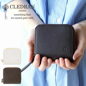 ポイント10倍 クレドラン CLEDRAN 折財布 カナ バイカラーウォレット CANA BICOLOR WALLET 二つ折財布 日本製 cl3415 cl-3415 小さい財布