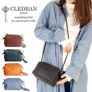 ポイント10倍 クレドラン ショルダーバッグ CLEDRAN TANTE PURSE SHOULDER cl3542 タンテ パースショルダー 日本製 ミニショルダー 正規