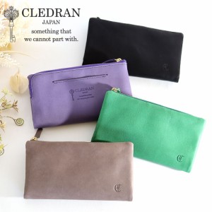 【商品レビューで＋P5％】クレドラン CLEDRAN RON LONG WALLET 長財布 cl3687 akz016 ロン ロングウォレット  日本製 レザー 本革 正規品