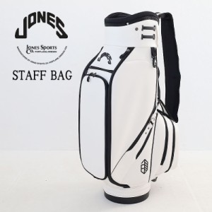 ジョーンズ ゴルフ JONES Staff Bag スタッフバッグキャディーバッグ 正規品 タイガーウッズ ネームタグ 9.5インチ