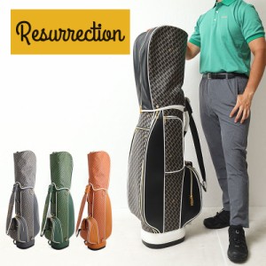 レザレクション RESURRECTION ゴルフ キャディバッグ rallina スリムタイプ ゴルフ用品 軽量 8.5インチ 8.5型 46インチ対応