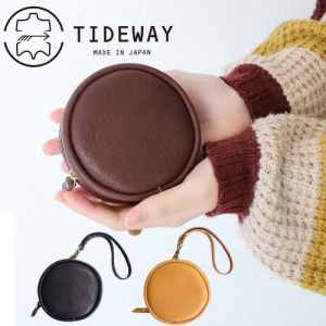 【商品レビューで＋P5％】タイドウェイ ポーチ TIDEWAY NULL MARU HAND POUCH ヌル マル ハンドポーチ 丸型 ポーチ t2883 日本製 レザー 