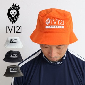 ゴルフ ハット  V12 ヴイトゥエルブ バケットハット 帽子 フリーサイズ VT BUCKET HAT v122320-cp09