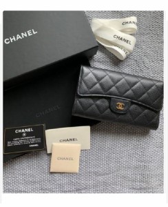 専用シャネル　【正規品】美品　長財布　3つ折　マトラッセCHANEL