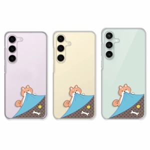 galaxy s23feスマホケース クリア Galaxy S24 SCG25 カバー クリアケース スマホケース アニマル かわいい 犬 イヌ 猫 ネコ 兎 ウサギ イ