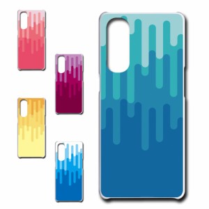 OPPO Reno 3 5G ケース メルトデザイン かわいい スマホケース ハードケース メルティ メルト 携帯ケース 携帯カバー スマホカバー ハー