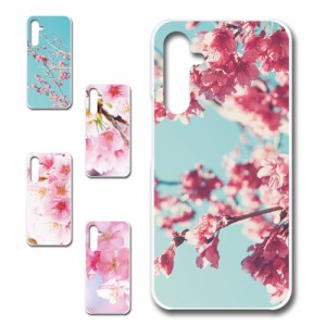 galaxy a54 5g ケース 桜 ピンク 花柄 自然 ハードケース sc53d スマホケース scg21 ケース プリントケース a54スマホケース けーす ハー