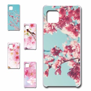 スマホケース AQUOS sense6 SHG05 SH-54B AQUOS sense6s SHG07 桜 ピンク 花柄 きれい 自然 人気 動物 アニマル シンプル 携帯カバー ケ