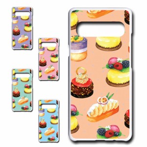 スマホケース Galaxy S10 5G ギャラクシー スイーツ お菓子 galaxys10 5g 携帯ケース きれい 贈り物 かわいい おしゃれ 人気 オシャレ 携