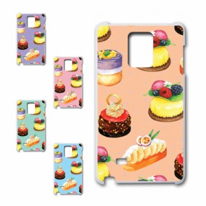 GALAXY Note Edge SCL24 ケース SC-01G スマホケース スイーツ お菓子 ギャラクシー ハードケース note プリントケース 耐衝撃 scl24ケー