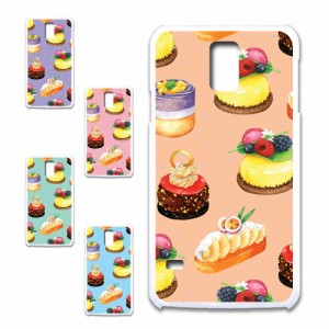 GALAXY S5 SCL23 ケース SC-04Fケース scl23 スマホケース スイーツ お菓子 ギャラクシー ハードケース sc-04f プリントケース 耐衝撃 sc