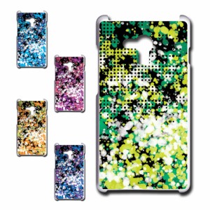 AQUOS SH-M02 ケース AQUOS SH-RM02 ケース shrm02 ケース アクオス スマホケース ドット 派手 ハードケース shm02 プリントケース shm02