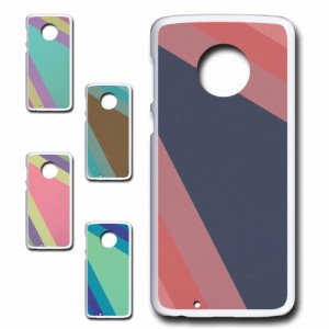 スマホケース ストライプ 縞模様 MOTOROLA Moto G6 ケース モトローラ カバー motog6 ハードケース moto g6 プリントケース Motorola ス