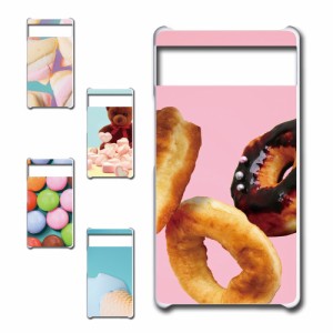 スマホケース Google Pixel6 グーグルピクセル6 スイーツ柄 甘い系 柄 おしゃれ カバー かわいい プレゼント 携帯ケース 携帯カバー pixe