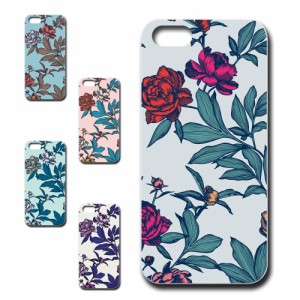 スマホケース iPhone5 アイフォンファイブ 花柄 花の絵 きれい 贈り物 iphone5 かわいい おしゃれ 人気 携帯ケース オシャレ 映え 携帯カ
