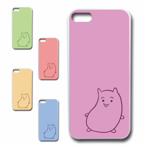 iPhone5c ケース おナスちゃん かわいい キャラクター オリジナル 茄子 スマホケース プリントケース ハードケース なすび 茄子 カワイイ