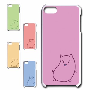 IPodTOUCH6 ケース おナスちゃん かわいい キャラクター オリジナル 茄子 スマホケース プリントケース ハードケース なすび 茄子 カワイ