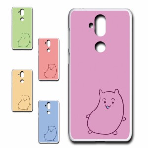 2018年製）ZenFone 5 Lite ZC600KL ケース おナスちゃん かわいい キャラクター オリジナル 茄子 スマホケース プリントケース ハードケ