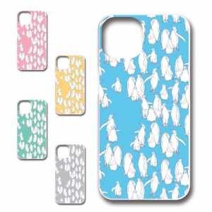 iPhone14 ケース ペンギン スマホケース 動物柄 ぺんぎん アニマル柄 プリントケース ハードケース かわいい どうぶつ 南極 北極 鳥類 ス