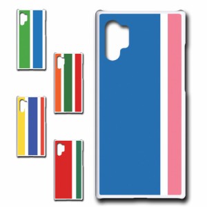 Galaxy Note10＋ ケース シンプルかわいい カラフル スマホケース ハードケース 可愛いケース ポップ カワイイ スマホカバー 携帯ケース 