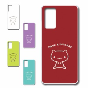 Xiaomi Redmi Note 11 Pro 5G 2201116SR ケース キャラクター ネコ niceday おしゃれ かわいい 猫 シンプル スマホケース ハードケース 