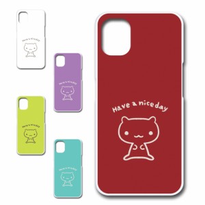 nothing phone ケース キャラクター ネコ niceday おしゃれ かわいい 猫 シンプル スマホケース ハードケース プリントケース ねこ スマ