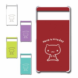 Google Pixel6a ケース キャラクター ネコ niceday おしゃれ かわいい 猫 シンプル スマホケース ハードケース プリントケース ねこ スマ