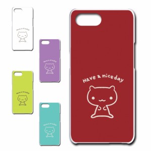 OPPO RenoA ケース キャラクター ネコ niceday おしゃれ かわいい 猫 シンプル スマホケース ハードケース プリントケース ねこ スマホカ