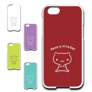 AQUOS R SHV39 ケース キャラクター ネコ niceday おしゃれ かわいい 猫 シンプル スマホケース ハードケース プリントケース ねこ スマ