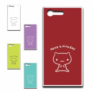 Galaxy S8 ケース キャラクター ネコ niceday おしゃれ かわいい 猫 シンプル スマホケース ハードケース プリントケース ねこ スマホカ