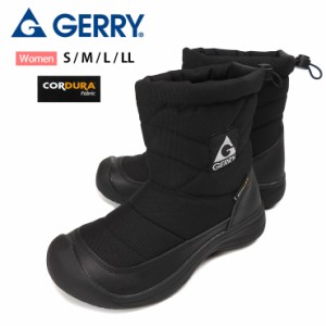 【箱アウトレット】GERRY スノーブーツ レディース 秋冬 BLK S M L LL GR-5569 ジェリー ショートブーツ 防寒 黒 ブラック No.sh1790