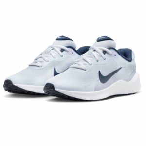 【箱アウトレット】NIKE REVOLUTION7(GS) スニーカーシューズ キッズ・ジュニア ブルー グレー ナイキ FB7689 子ども 子供 No.sh1811