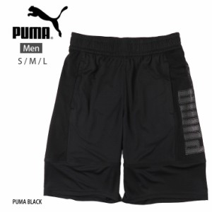 【メール便送料無料】PUMA メンズ用トレイングラフィックニット9ショーツ S M L プーマ 520166 01 男性 ショートパンツ 半ズボン No.2239