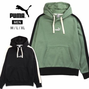 【大きいサイズあり】PUMA CORE HERITAGE フーディー M L XL 秋 冬 677675 01 44 プーマ コアヘリテージ メンズ パーカー プルオーバー N