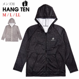 【大きいサイズあり】HANG TEN メンズ用長袖ラッシュガード水着 M L LL ハンテン 317-054 長そで No.sw3004