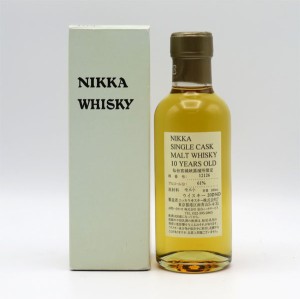 NIKKA WHISKY 原酒10年 仙台宮城峡蒸留所限定 61度 180ml （専用BOX入）