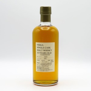 NIKKA WHISKY 原酒10年 仙台宮城峡蒸留所限定 62度 500ml （専用BOX入）