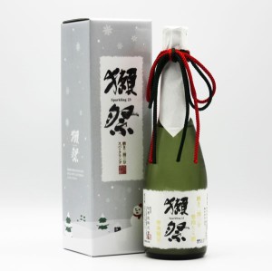 【要冷蔵】【ハーフサイズ】獺祭 磨き二割三分 発泡にごり酒（スパークリング） 360ml （専用化粧箱入り）