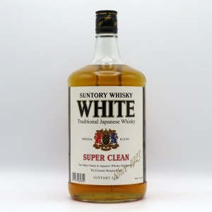 【ビッグサイズ】【レトロ】サントリーウイスキー WHITE スーパークリーン 37度 1920ml 