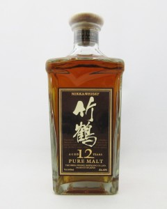 竹鶴12年 角瓶 ミニボトル 50ml （ブラウンラベル）+forest-century.com.tw