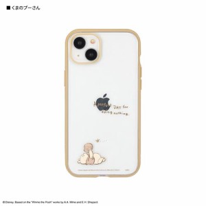 グルマンディーズ(gourmandis) DNG-156-PO(くまのプーさん) ディズニーキャラクター / iPhone15 Plus / 14 Plus 対応ケース