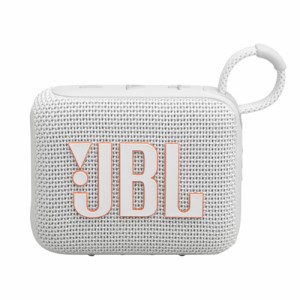JBL(ジェイ ビー エル) JBL Go 4(ホワイト) ポータブルウォータープルーフ スピーカー