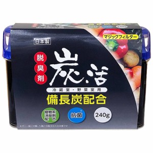 ライオンケミカル 炭活 冷蔵庫・野菜室用 脱臭剤 240g